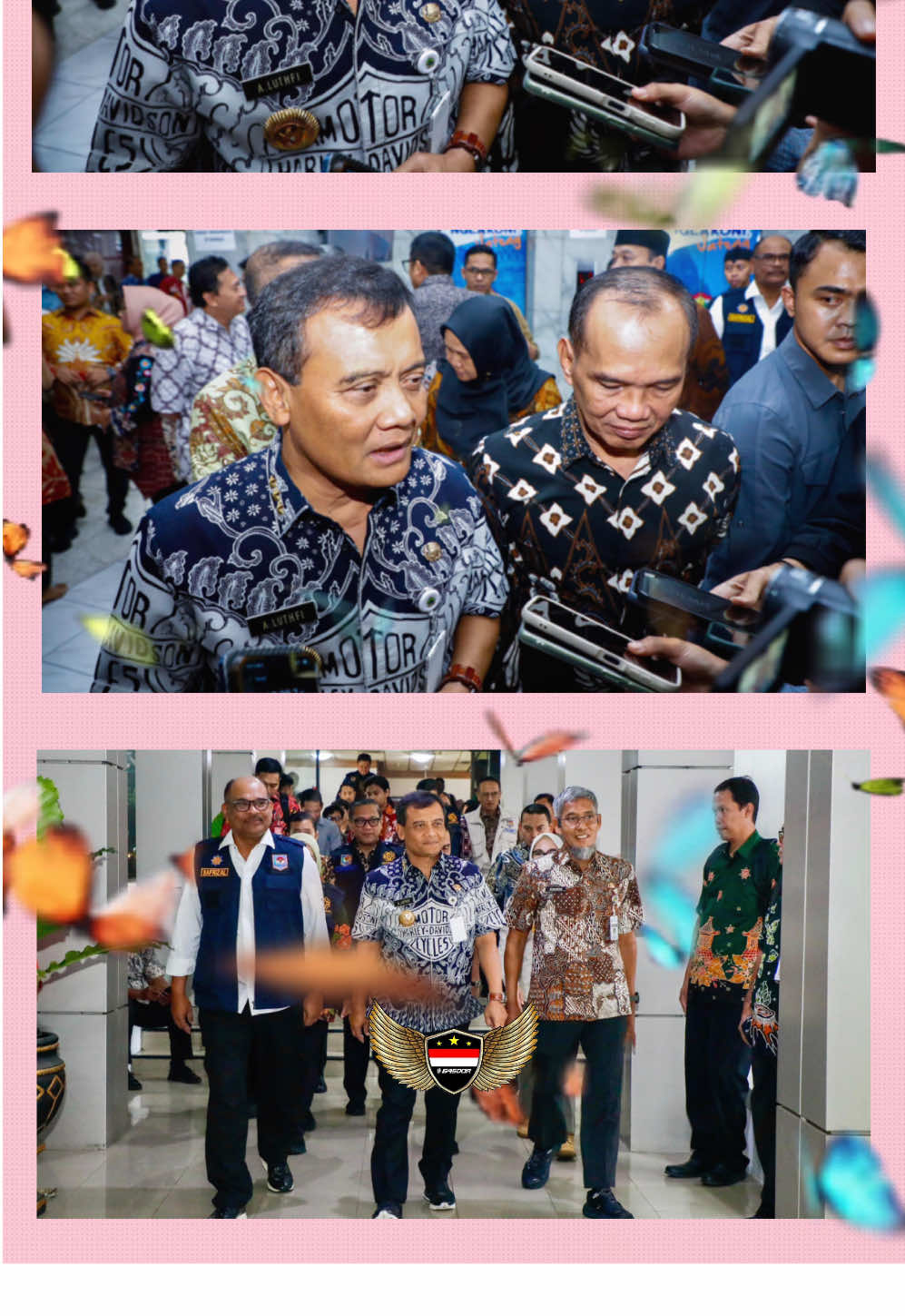 Gubernur Ahmad Luthfi Aktifkan Lagi Jogo Tonggo dan Siskamling di Jawa Tengah SEMARANG - Gubernur Jawa Tengah Ahmad Luthfi meminta seluruh kepala daerah untuk mengaktifkan dan mengefektifkan kembali Jogo Tonggo dan sistem keamanan lingkungan (siskamling) di wilayah masing-masing. 