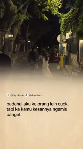 beruntung ya yang menjadi masa lalu kamu. 