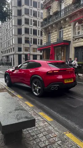 Ferrari Purosangue accident #ferrari #purosangue 