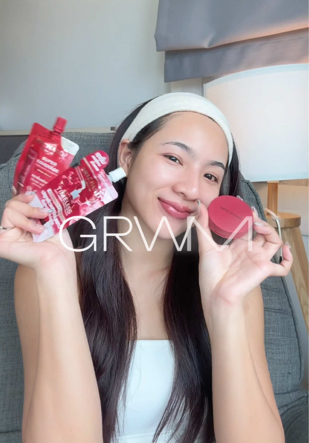 GRWM ก่อนออกจากบ้านวันนี้ #SRICHAND #GRWM 