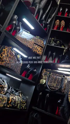 no such thing as too much leopard print