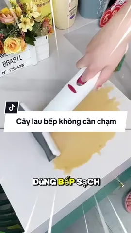 Cây lau bếp ko cần chạm thông minh#xuhuong #giadungthongminh #vesinhnhacua #caylautuvat 