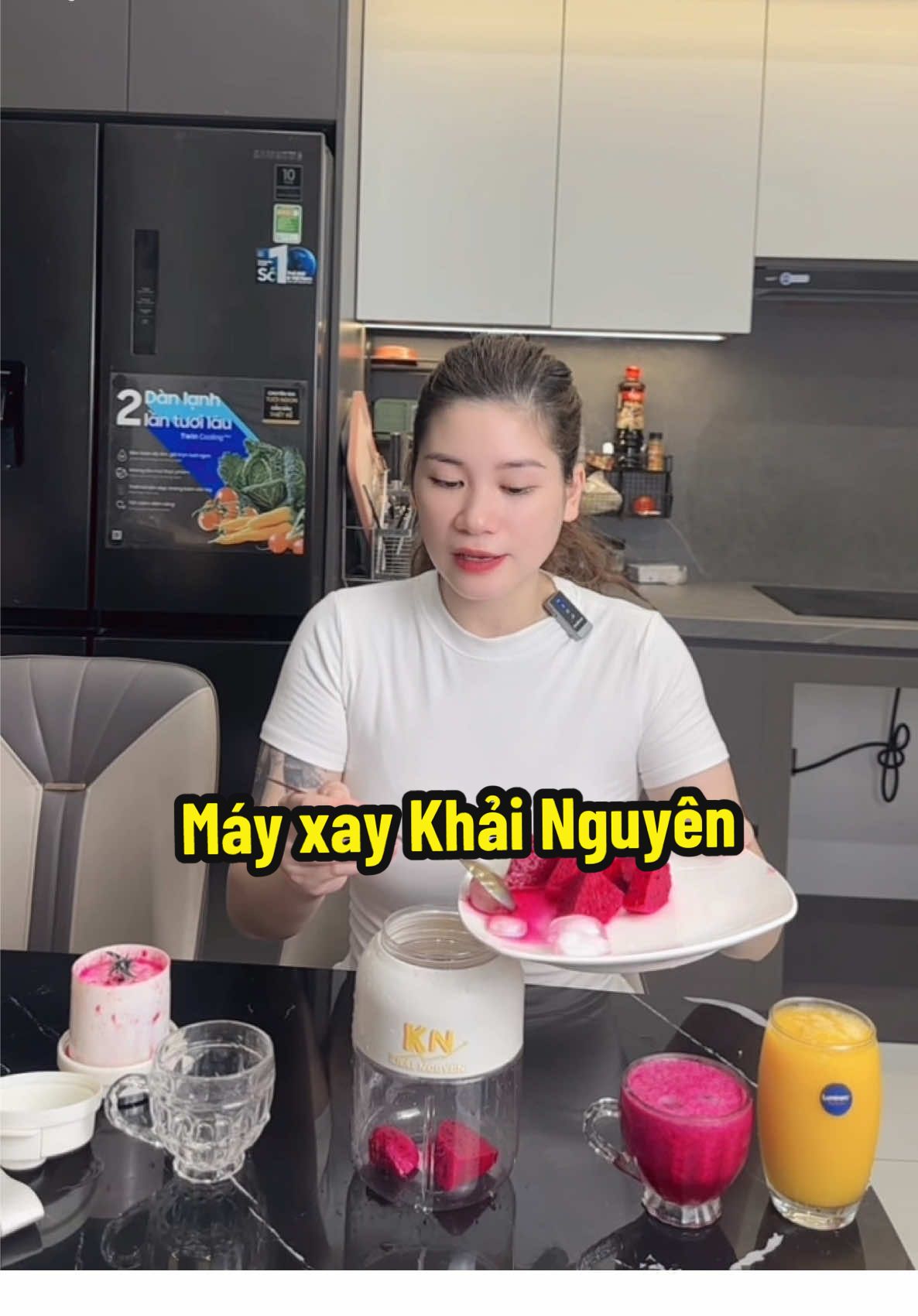Trả lời @Nha Khoa Quốc Tế Bạch Mai  Máy xay Khải Nguyên xay sinh tố nhanh lại tiện lợi #mayxaysinhto #khainguyen #tienich 
