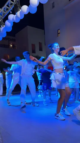White party in Jaz Saraya  Animation team  #egypt#redsea#dance#animationteam#viral#foryou 
