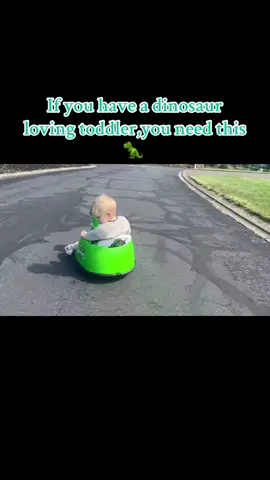 Little guy can’t wait to ride his dinosaur #fyp #boysvsgirls #backyard #kidsride #toddlersoftiktok 