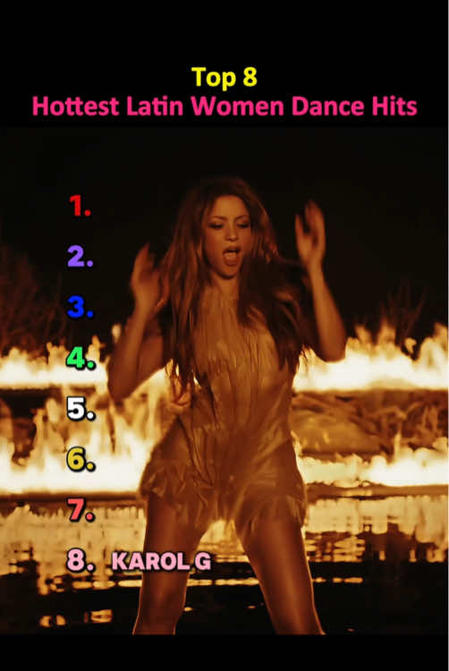 Feel the heat and move to the rhythm with the hottest Latin female artists and their ultimate dance hits#LatinMusic #FemaleArtists #DanceHits #HotTracks #LatinaPower  