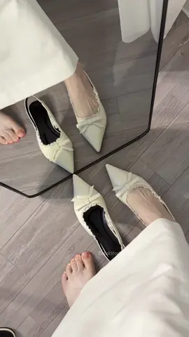 Trời ơi, mang nó xinh #giaymuinhon #giaynu #giaynuxinh #giaynuthoitrang #giaybet 