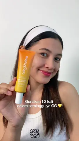 Buat pemula approved ✅ udah ga takut eksfoliasi lagi deh! #glad2glow #g2g 