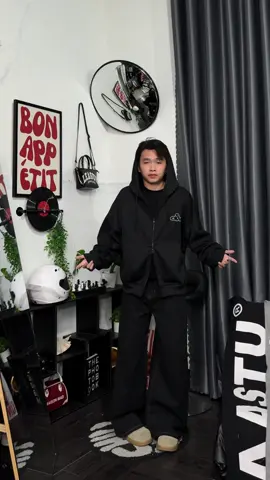 [2 MÀU MỚI] THICKIE HOODIE ZIP - Áo khoác nỉ 2 da thêu nổi (Có túi trong) Whose Studio #hoodiezip #hoodie #hoodieboxy #hoodies 