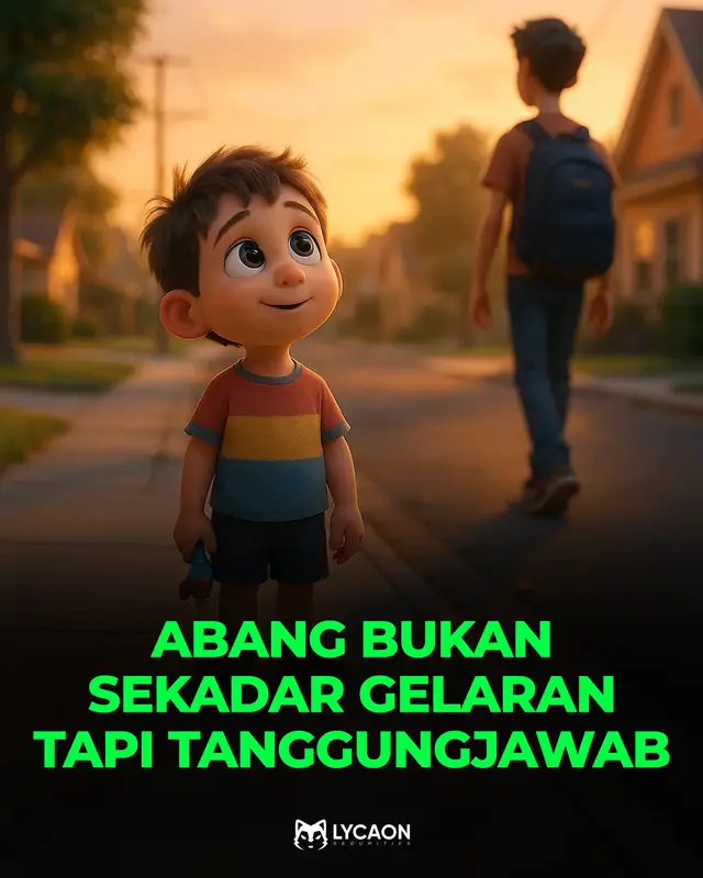 Tak semua orang lahir dengan abang yang baik. Tapi semua abang boleh pilih untuk jadi yang lebih baik. #lycaonsecurities #abang #abangyangbaik #family #fyp 