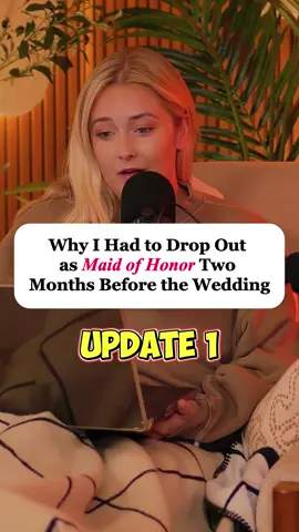 Why I Had to Drop Out as Maid of Honor Two Months Before the Wedding part 2 Credit @twohottakes #reddit_tiktok #storytelling #twohottakes #redditstorytime #redditreading #aita #askreddit #fypシ゚viral