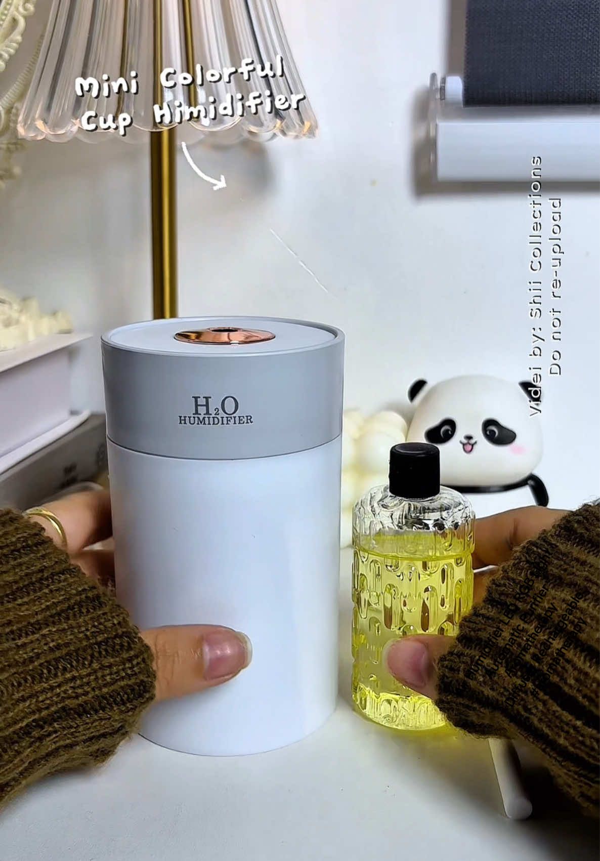 Air Humidifier LED RGB Light Automatic Purifier Aromatherapy  Diffuser Rechargeable #aromatherapy #airhumidifier #airrefreshener #airpurifier 