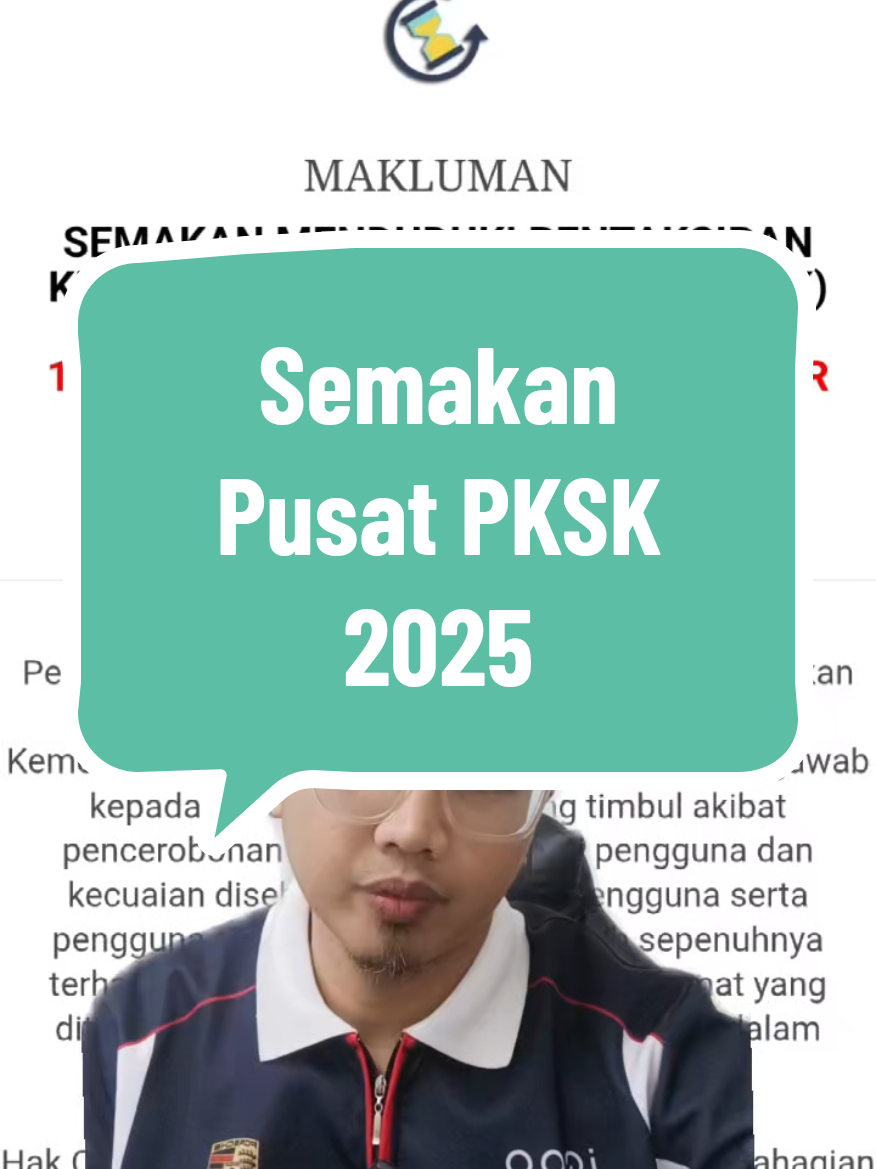 Semakan pusat PKSK 2025 #pksk #sbp #mrsm #smka #fyp 