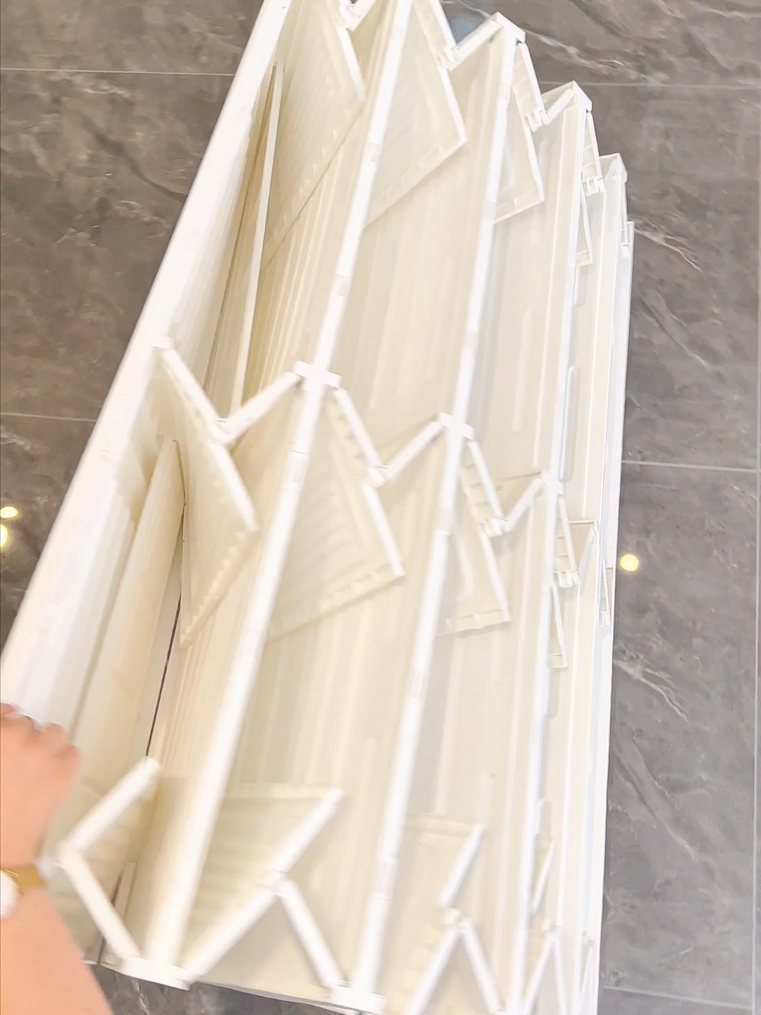 Hộp giày gấp ANTBOX là phép thuật không gian! Công suất lớn như biển và dễ dàng gấp lại, làm cho lưu trữ đơn giản vô song!#antboxshoebox