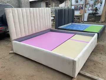 Sofa bed frame  Bed frame 🥰🥰🥰#LearnOnTikTok #woodworking #bed #bedframe #furniture 