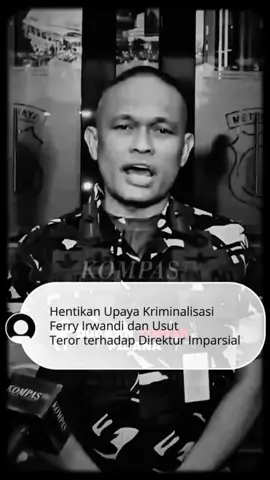 Kebebasan berpendapat dijamin UUD 1945. Tanpa ruang kritik dan diskusi, demokrasi akan kehilangan maknanya #ferryirwandi #tni 