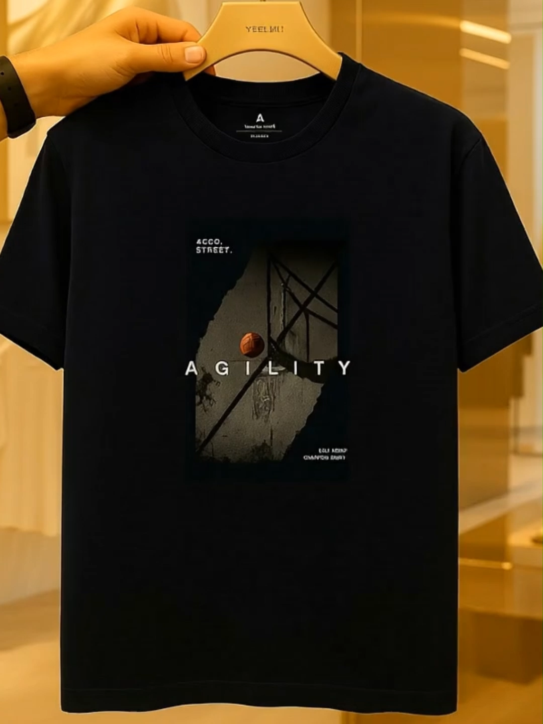 Nyaman dipakai, desain kece, harga bersahabat! Gaskeun Kaos Distro Aerostreet Hitam 🔥