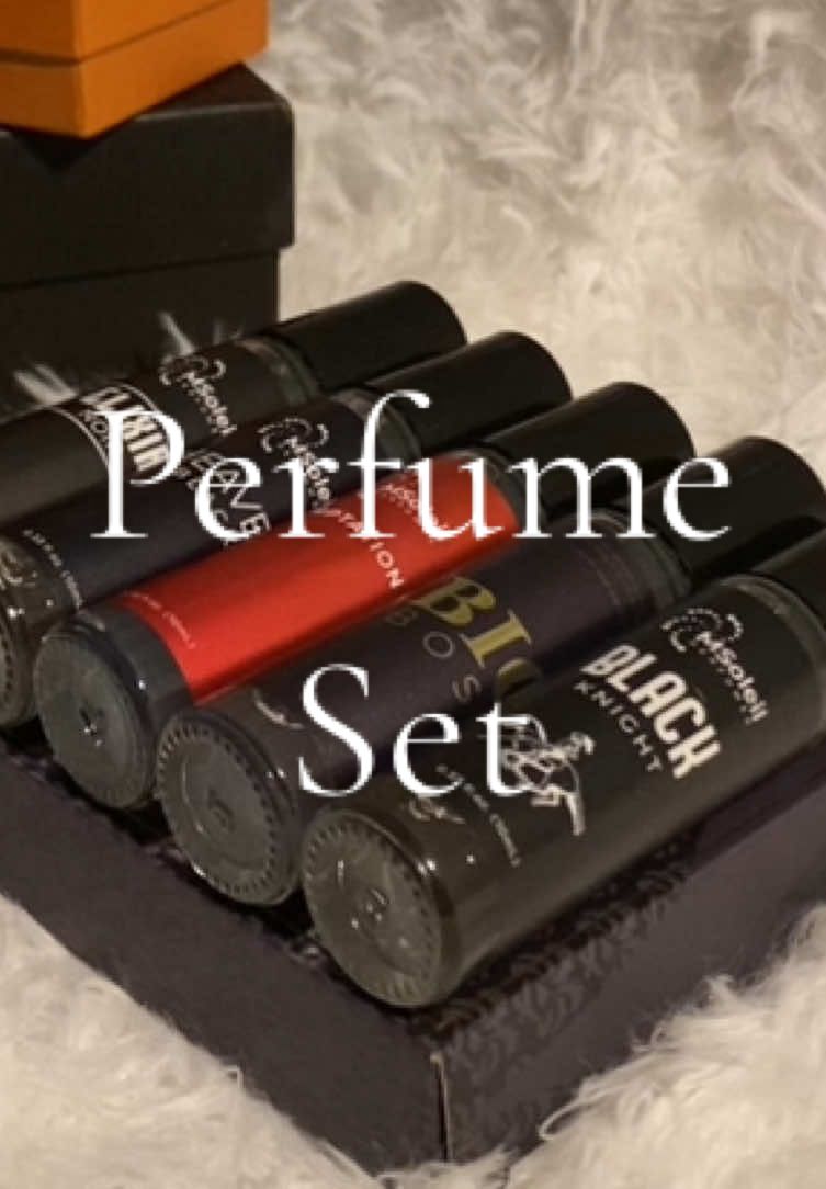 Isang set, 5 piraso na ng pabango ang matatanggap mo 😎❤️ #pabango #perfume #perfumeset #perfumeformen #perfumeforwomen 