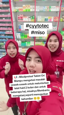 buat yg telat 1-7 bln pke miso aja langsung tuntas beberapa jam amanah dipandu smpe tuntas obatnya ori kk #fyp #cyytotec #miso #telathaid #pelancarhaidampuh 
