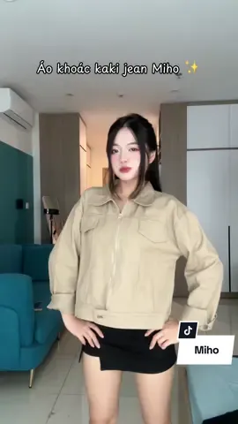Áo khoác jean Miho đẹp mê #linhlipreview #miho #mihohouse 