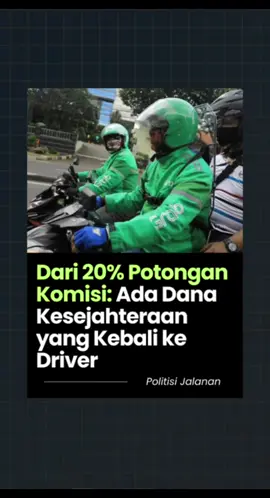 Potongan 20% komisi dari orderan ojol bukan sekadar angka. Dari situlah driver bisa servis motor rusak, ikut pelatihan biar pendapatan naik, sampai dapat asuransi saat kena musibah. #ojol #ojoltiktok #driverojol @Gojek Indonesia @Grab Indonesia 