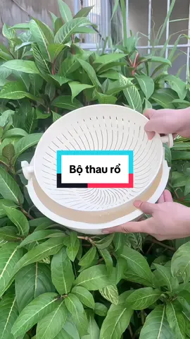Bộ Thau rổ xoay 360 độ. #Huyenreview #xuhuong #ilovetiktok #bothauronhuainochi 