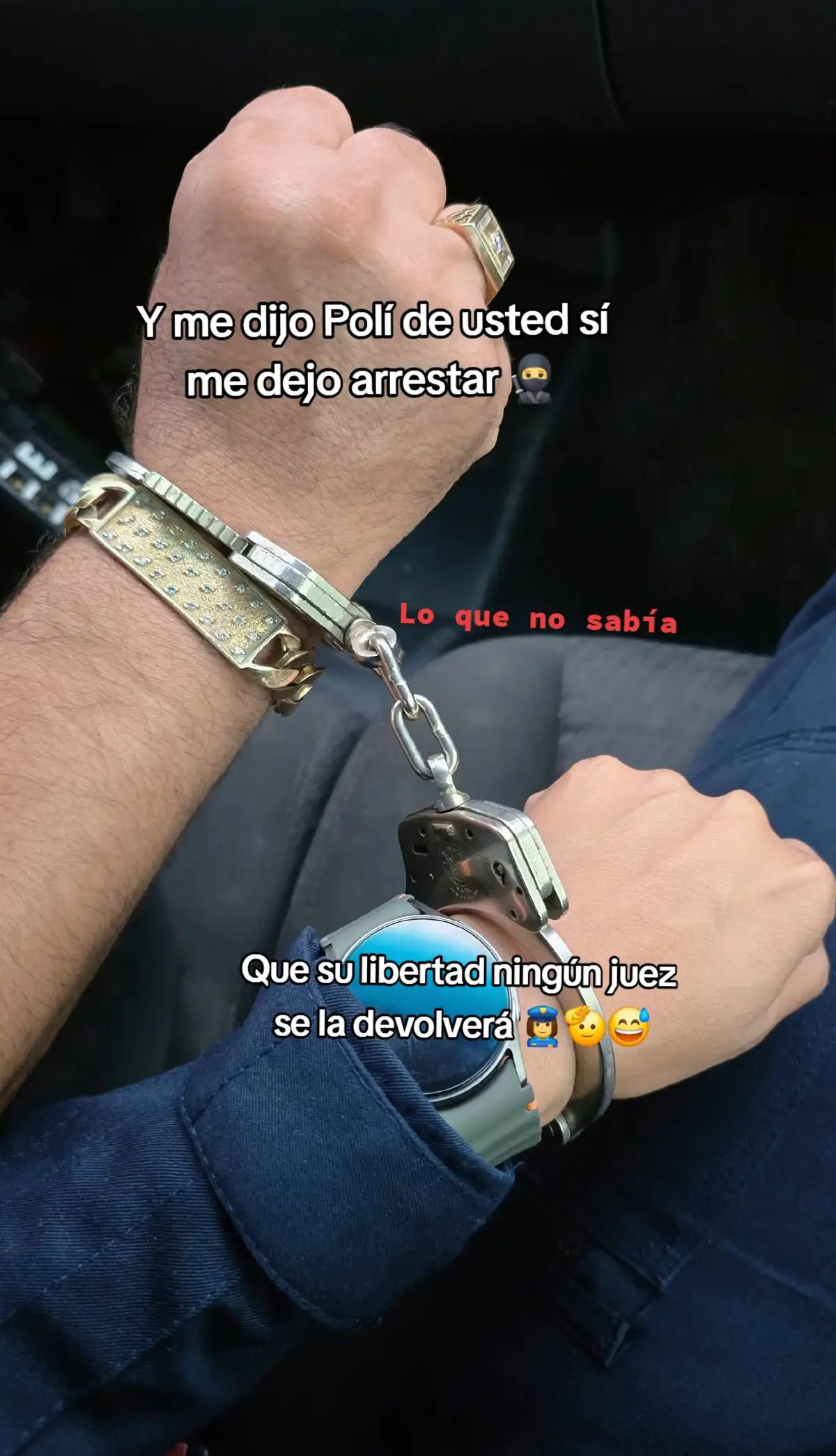 Lo aplacamos al orden, pero al orden público 😅🫡👮‍♀️𝓒𝓮𝓻𝓮𝔃𝓸🍒🔗🔓♥️ #pncdeguatemala 