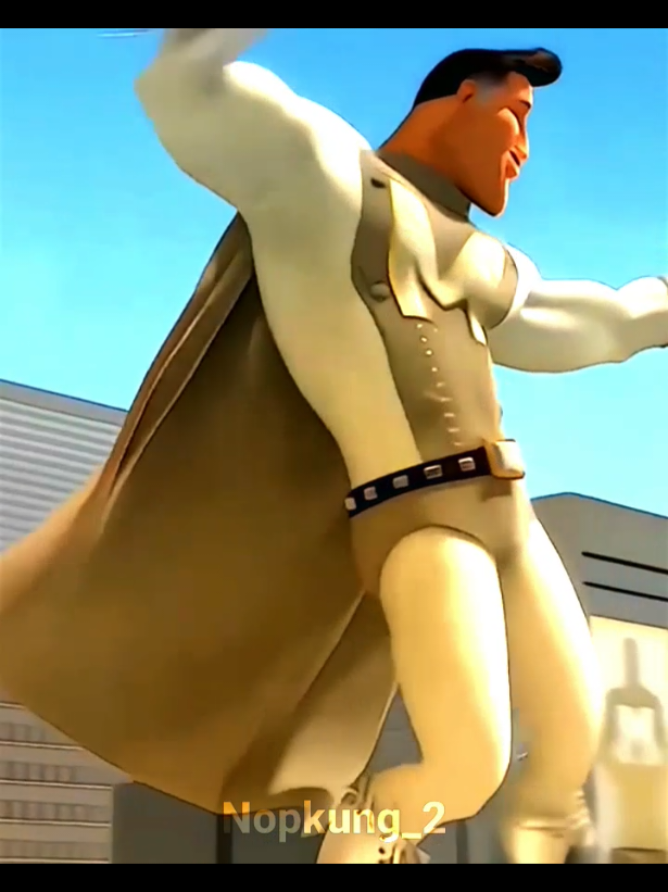 His Dance😐👍🏻 #cartoon #increible #metroman #nopkung_2 