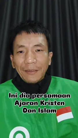 ajaran kristen dan islam yg beda tapi maksudnya sama..