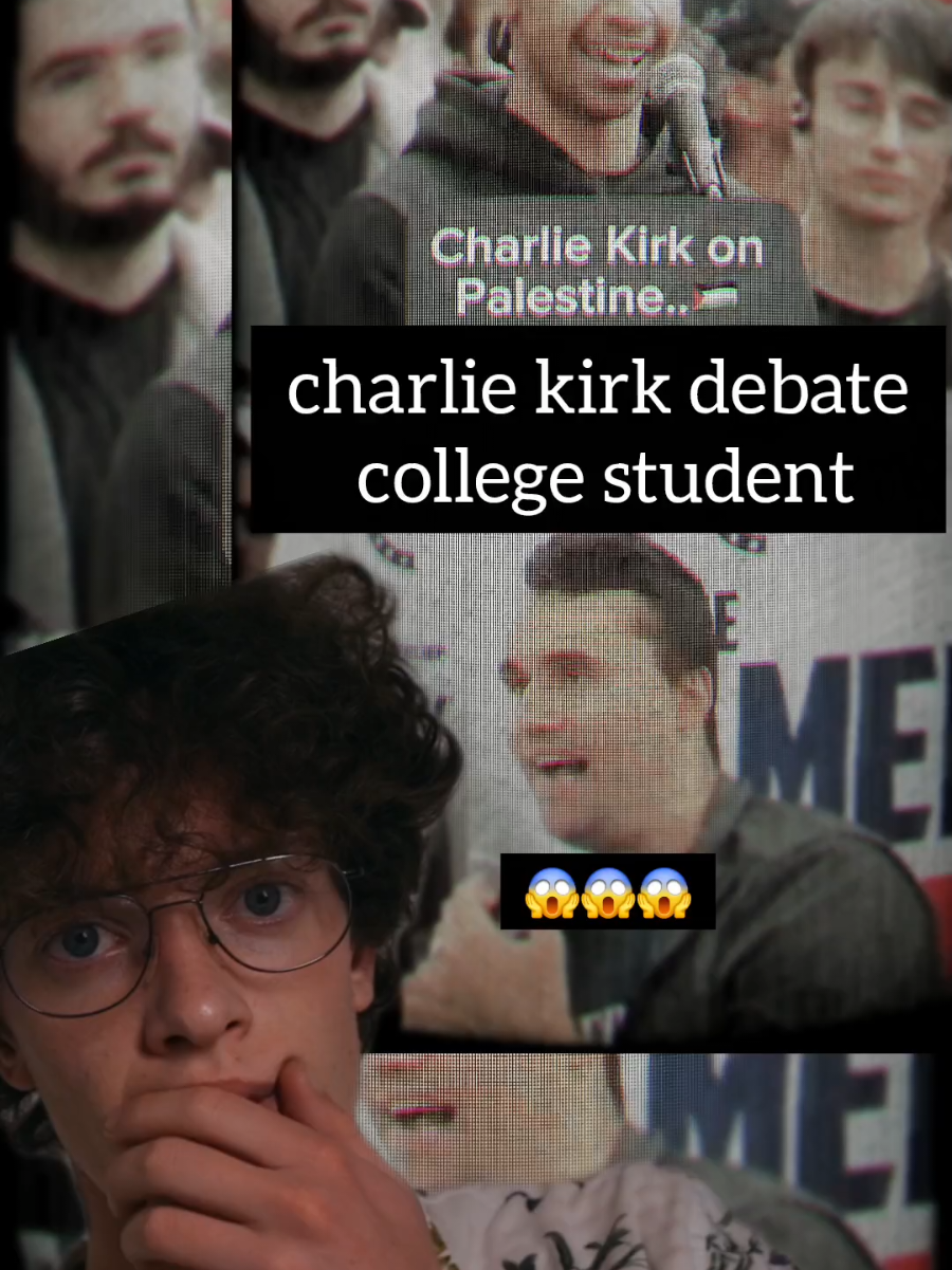 charlie kirk debate college student 😱 #charliekirk #charliekirkshow #charliekirkpodcast #charliekirkshoot 