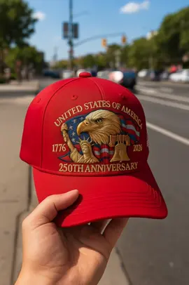 Eagle & Liberty - United States 250th Anniversary Hat