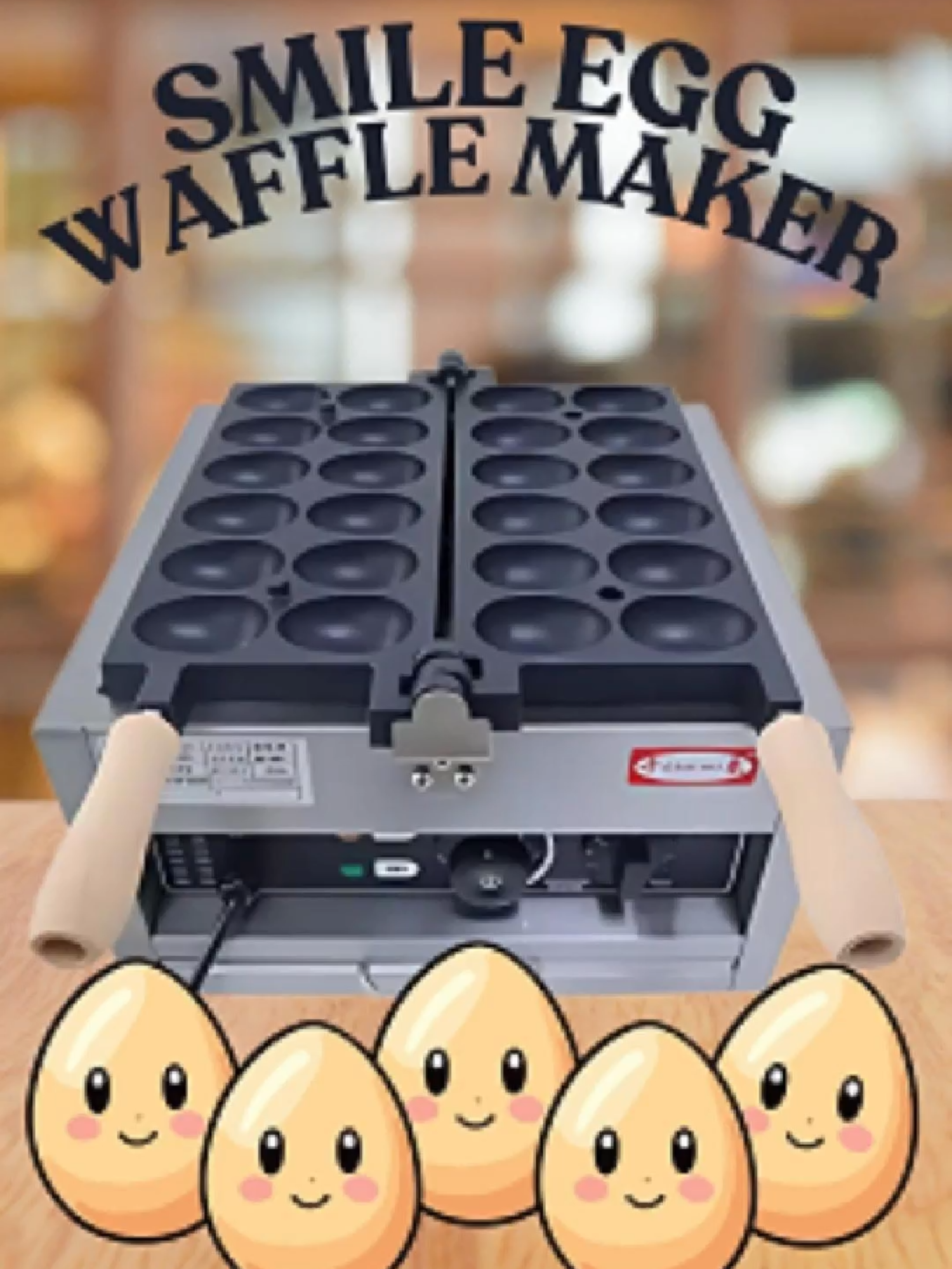 Small puhunan, big kita 💼 Make waffles na Instagrammable, yummy, and irresistibly cute! 📸✨ Click the yellow basket now! 🛒💯#eggwaffle #smile #eggwafflemachine #fyp