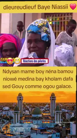 Ndeysaan mame boye yalna yalla goudal fan yi si barké baye Niassii🥰🥰