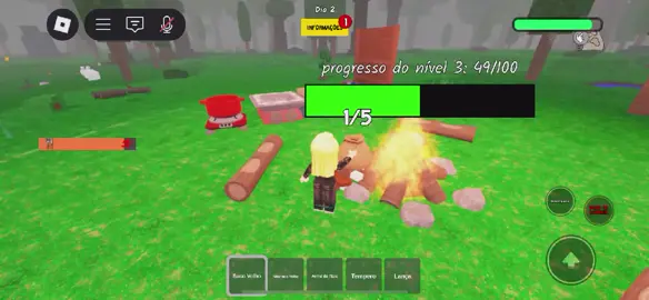 Primeira live jogando roblox 