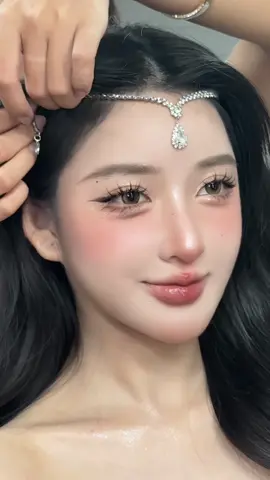 Tone makeup cam nâu thạch xinh quá#THUYHANGTHUYMAKEUP #xuhuongtiktok #makeupcodau #makeuptutorial 