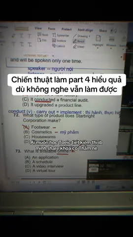 Toeic cô Thắm #toeic #toeicmisstham #tuhoctoeic #luyenthitoeic 
