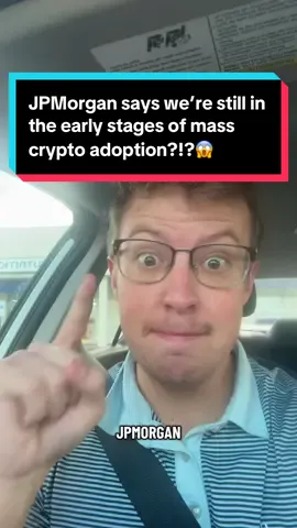 JPMorgan states that institutional adoption of cryptocurrency remains in its early stages.  This gradual uptake suggests significant growth potential as more institutions explore and integrate digital assets into their strategies. #jpmorgan #crypto #cryptonews #cryptocurrency #bitcoin 