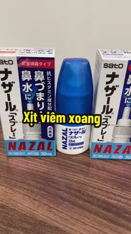 Xịt viêm xoang #viemxoang #viemmuidiung #xoang #viemxoangmantinh #xuhuong 