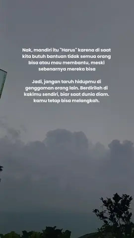 nak mandiri tu harus🥺 ibu Sllu brdoa untuk mu🫂