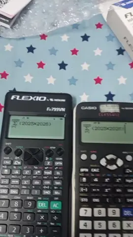 Flexio Fx799VN Vs Casio Fx580 VN X #thienlong #casio #flexio 