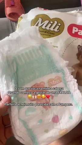 Amando essa fralda descartável  Super confortável e sequinha 🥰   #mili #fraldas #fyyyyyyyyyyyyyyyy #foyoryoupage #vaiproforyou 