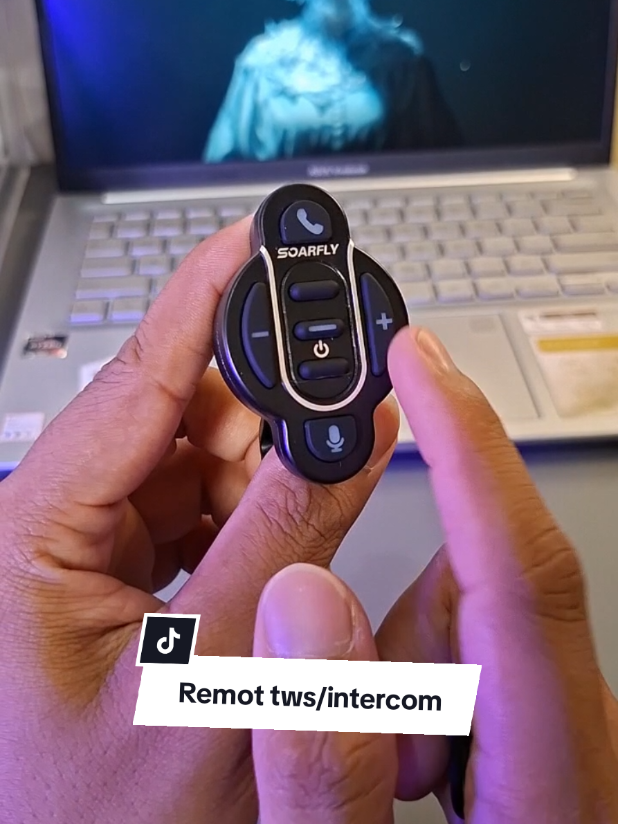 Remot supaya gampang dalam pengoperasian intercom nya #remoteintercom #twsbluetooth #soarfly 