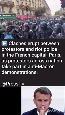 protest in France 🇫🇷  #viraltiktok #iran #viwes #viralvideos #pakistani_tik_tok 