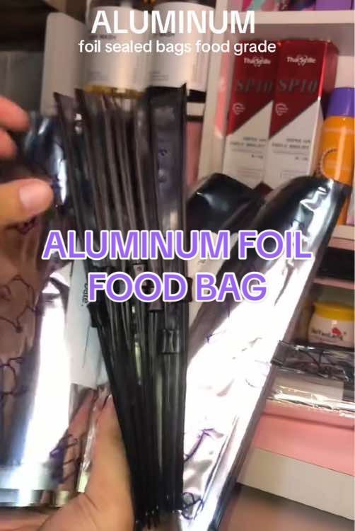 Storage bag storage aluminum food foil sealed bags#foodsealedbag #foodgrade #aluminumfoil #foodstoragebag 