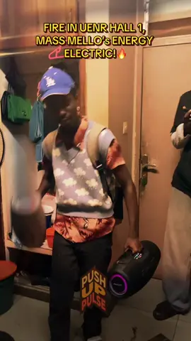 🚨Warning: this reel contains energy levels UENR Hall One couldn’t handle. Proceed if you’re ready for the “MELANIN EXPERIENCE” with @MASSMELLO at Eusbett Royal Lounge on Saturday!🔥🚀🔋 @YanumeEffects  #massmello #melanin #yanumeeffects #viraltiktok #fyp #uenr #partywithpup 