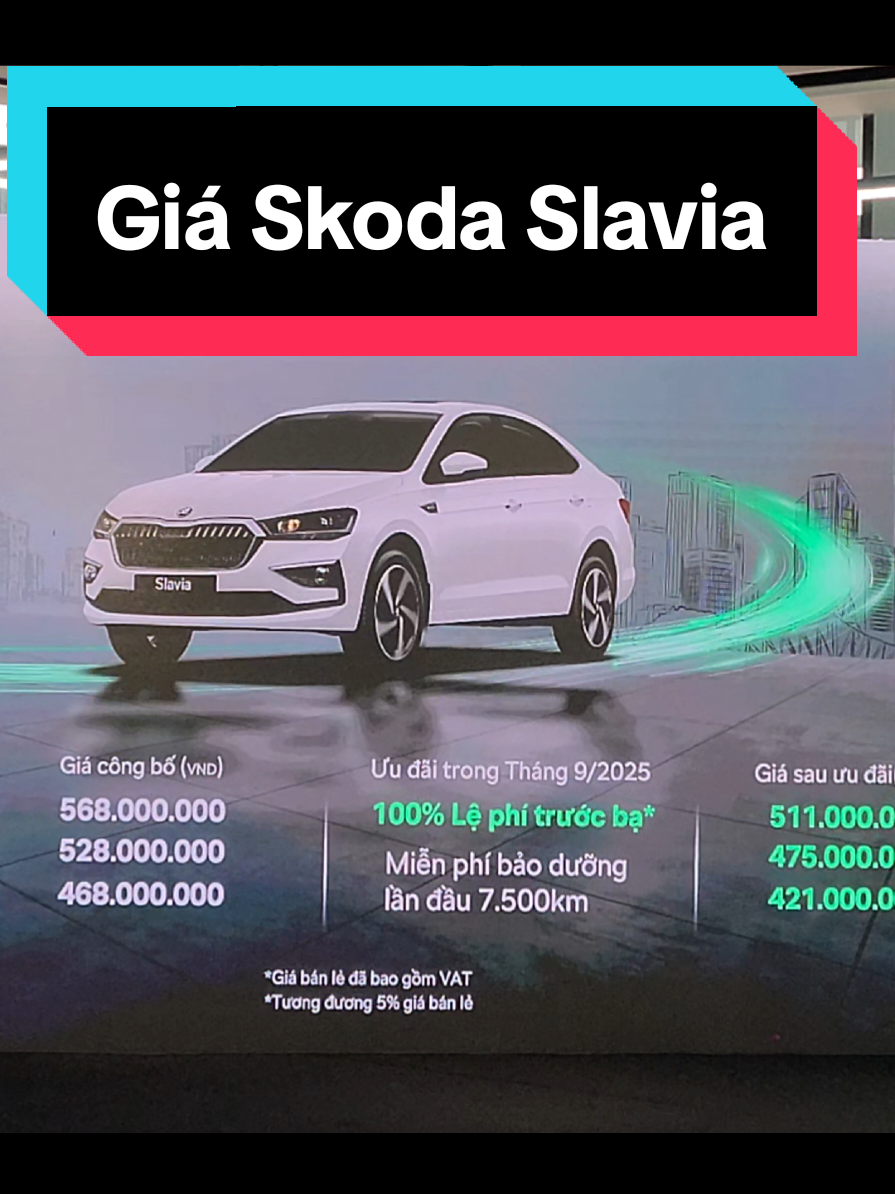 Chi tiết giá bán và Khuyến mại của Skoda Slavia 2025 lắp ráp tại Việt Nam #Oneshotreview #skoda #skodaslavia 