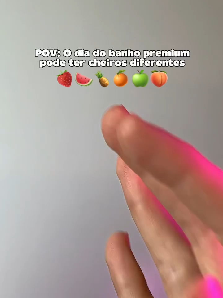 O mais maissssss! Nossos esfoliantes da linha frutas tem o melhor cheirinho e textura para o banho premium. ❤️