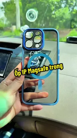 Mẫu ốp iPhone có hỗ trợ sạc không dây MagSafe , màu trong suốt có khung bảo vệ camera #opiphone #opiphonedep #phukiendienthoai #opiphonebaovecamera #opiphonemagsafe 