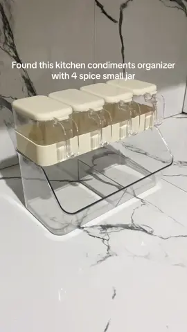 2in1 wall mounted kitchen organizer #kitchenware #kitchenorganizer #condiments #condimentorganizer #kitchenstorage #kitchenaccessories #kitchenessentials 