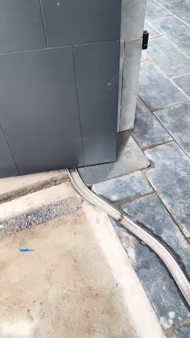 Cổng tự động âm sàn ray dưới #cổng_điện #congtudong #Ruster_Việt_Nam #nhà_đẹp 